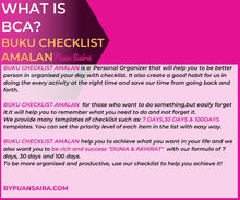 Load image into Gallery viewer, Buku Checklist Amalan (BCA) bypuansaira
